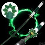 Sanemi Shinazugawa Green Nichirin Katana Sword