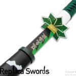 Sanemi Shinazugawa Green Nichirin Katana Sword - Image 3