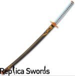 Shinobu Kocho Lavender-Blue Nichirin Katana Sword - Image 2