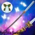 Shinobu Kocho Lavender-Blue Nichirin Katana Sword