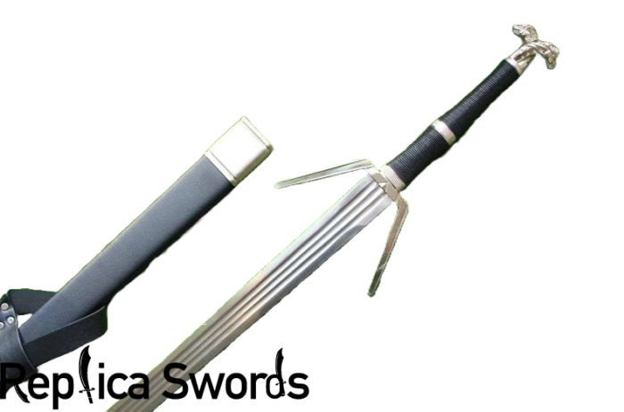 Geralt of Rivia Silver Sword From The Witcher 3 - Image 2