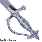 Indian Ruler Tipu Sultan Sword Silver Life Size Replica - Image 4