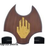 Uruk Hai Scimitar Sword with Rust Finish