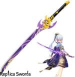 Genshin Impact Ayaka's BiS Mistsplitter Reforged Sword Replica