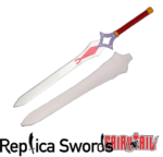 Scarlet Black Wing Armor Sword of Erza - FairyTail Erza cosplay props
