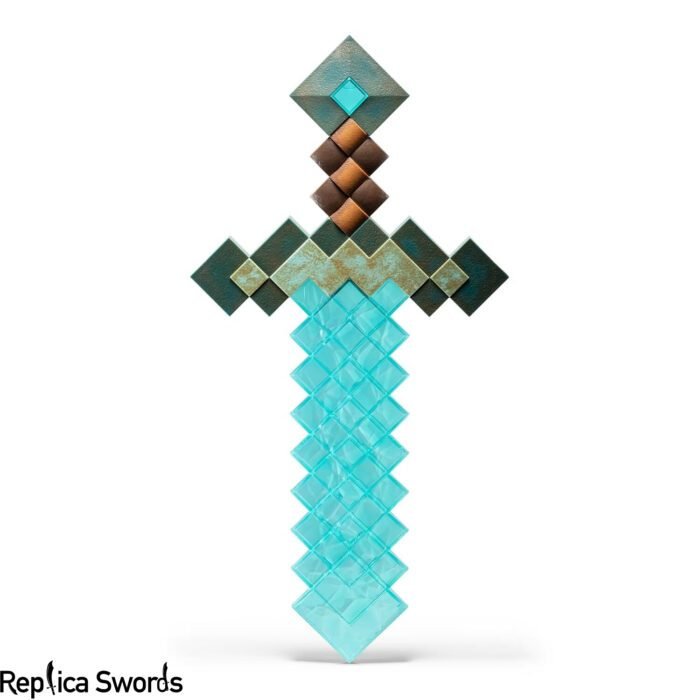 Minecraft Diamond Sword Metal Replica Collector Ed.