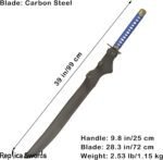 Black Rock Shooter Mato Kuroi Crooked Katana Sword Replica