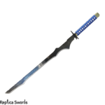 Black Rock Shooter Mato Kuroi Crooked Katana Sword Replica