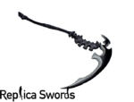 Dead Scythe Of Dead Master - Black Rock Shooter Cosplay Replica