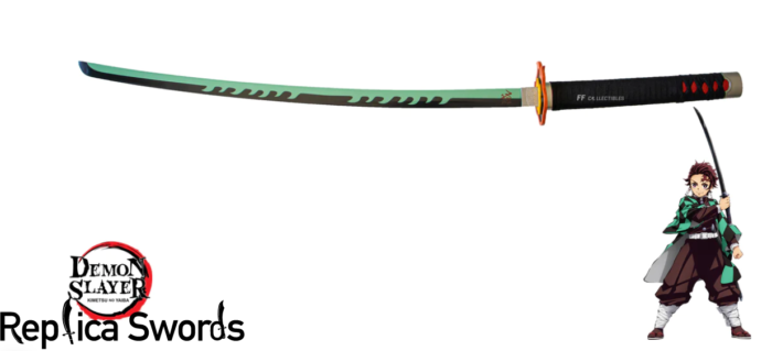 Demon Slayer Tanjiro Kamado Final Form Sword - Fire Nichirin Blade