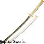 Zenitsu Agatsuma Sword - Yellow Nichirin Blade - DemonSlayer Katana Replica