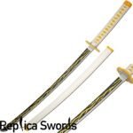 Zenitsu Agatsuma Sword - Yellow Nichirin Blade - DemonSlayer Katana Replica