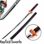 Demon Slayer Tanjiro Kamado Final Form Sword - Fire Nichirin Blade