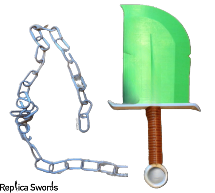 Kung Fu Panda Kai Swords Jade Knives Prop Replica