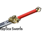 Genshin Impact Keqing Lion's Roar Sword Replica