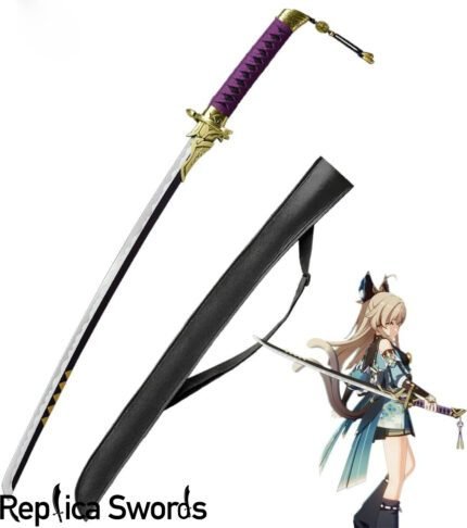 Genshin Impact Ayaka Amenoma Kageuchi Katana Sword Replica