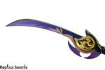 Genshin Impact Raiden Lightning Engulfing Naginata Replica
