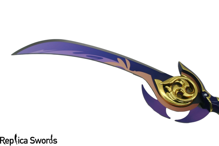 Genshin Impact Raiden Lightning Engulfing Naginata Replica