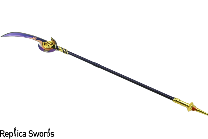 Genshin Impact Raiden Lightning Engulfing Naginata Replica