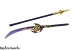 Genshin Impact Raiden Lightning Engulfing Naginata Replica