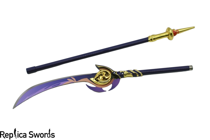 Genshin Impact Raiden Lightning Engulfing Naginata Replica