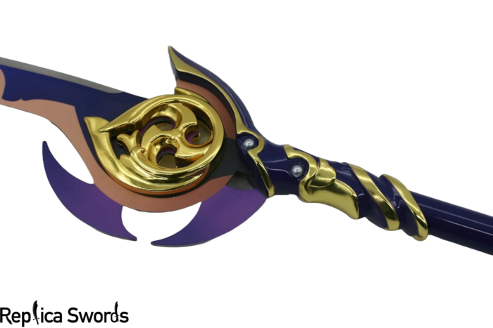 Genshin Impact Raiden Lightning Engulfing Naginata Replica