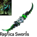 WOW Azzinoth Illidan Warglaive With Green Blades 49