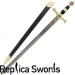 King Solomon Sword Full Size Black Metal Replica