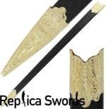 King Solomon Sword Full Size Black Metal Replica