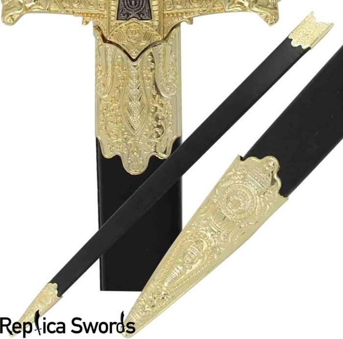 King Solomon Sword Full Size Black Metal Replica King Solomon Sword Full Size Black Metal Replica