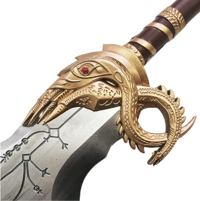 Kratos Blades of Chaos Pair Gold Finished Replica