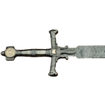 King Solomon Sword Life Size Damascus Steel Replica - Image 3