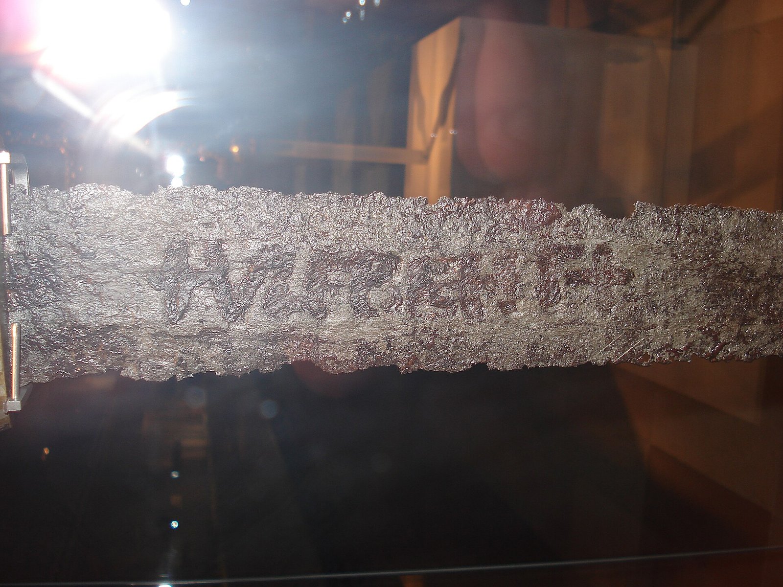 Top 10 Coolest Swords Legendary Blades from History and Pop Culture 3 Historical Viking Ulfberht sword with its characteristic inlaid inscription